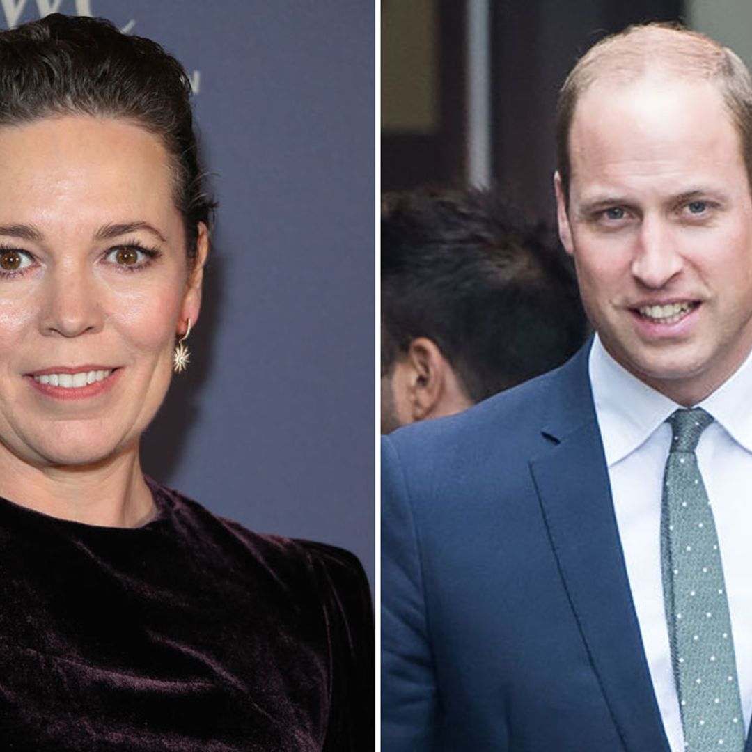 Olivia Colman reveals meeting with Prince William 'didn't go very well'