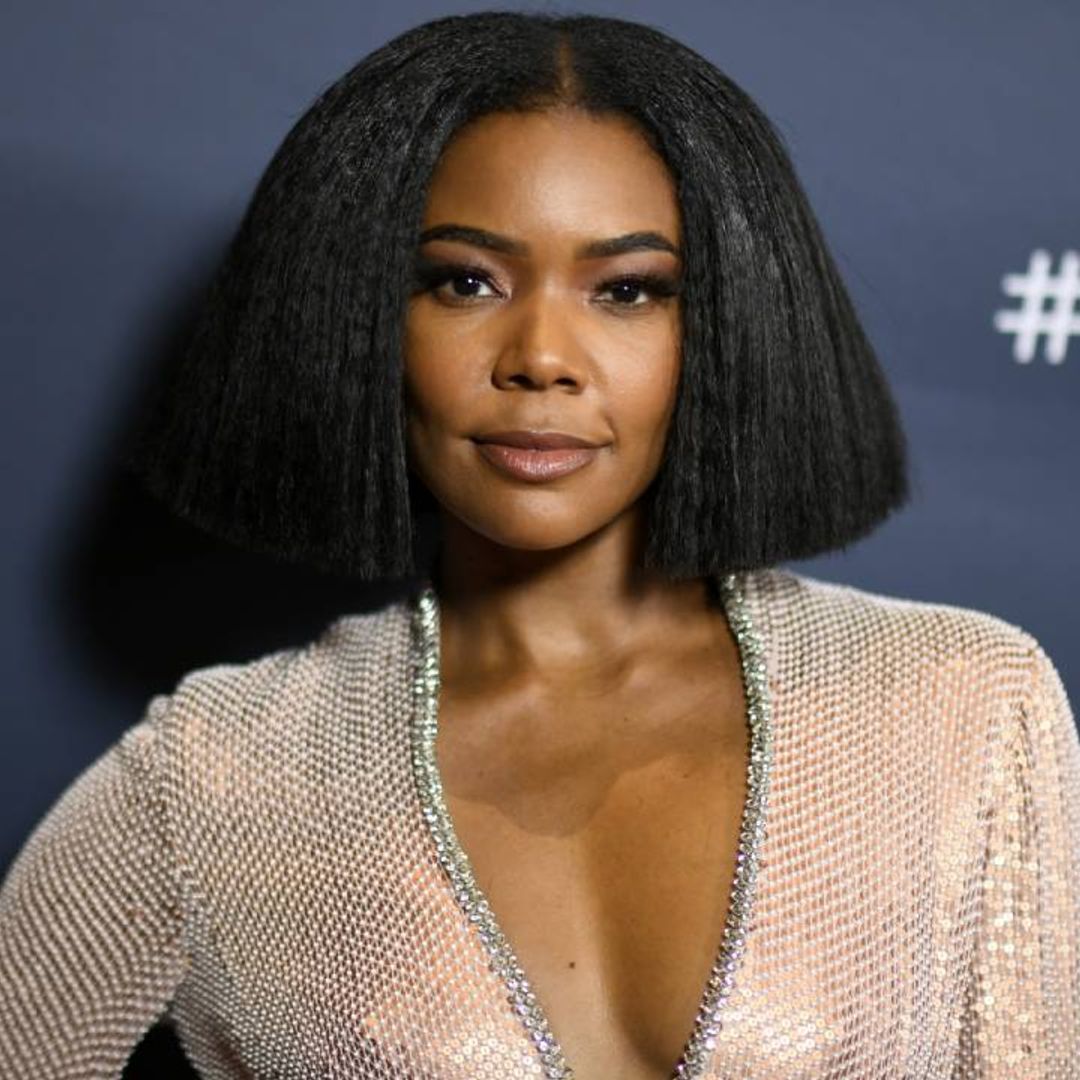 Gabrielle Union shows off her unreal figure in a bra and panties after new hair transformation
