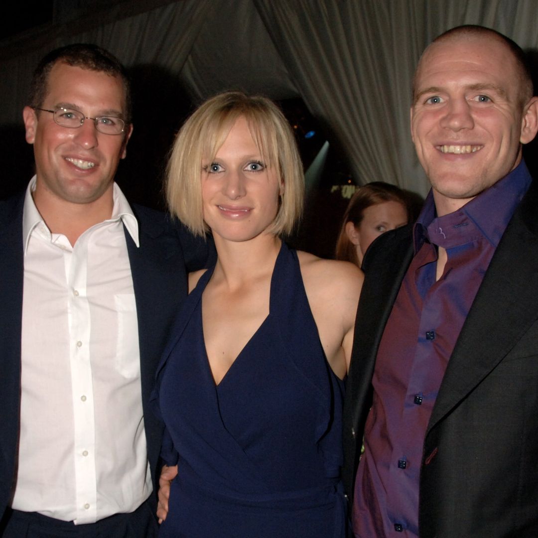 Peter Phillips joined at F1 by sister Zara Tindall and her husband Mike