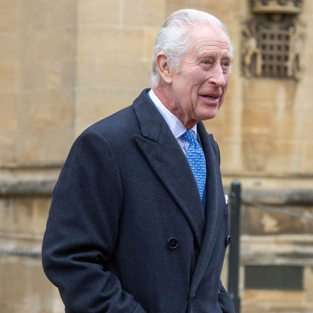 King Charles pictured at Windsor home as he hosts royal guest for dinner