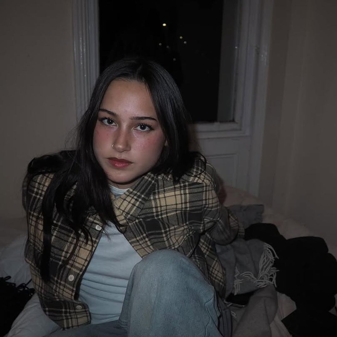 Eric Clapton's daughter Ella Clapton poses for a photo in her bedroom, shared on Instagram