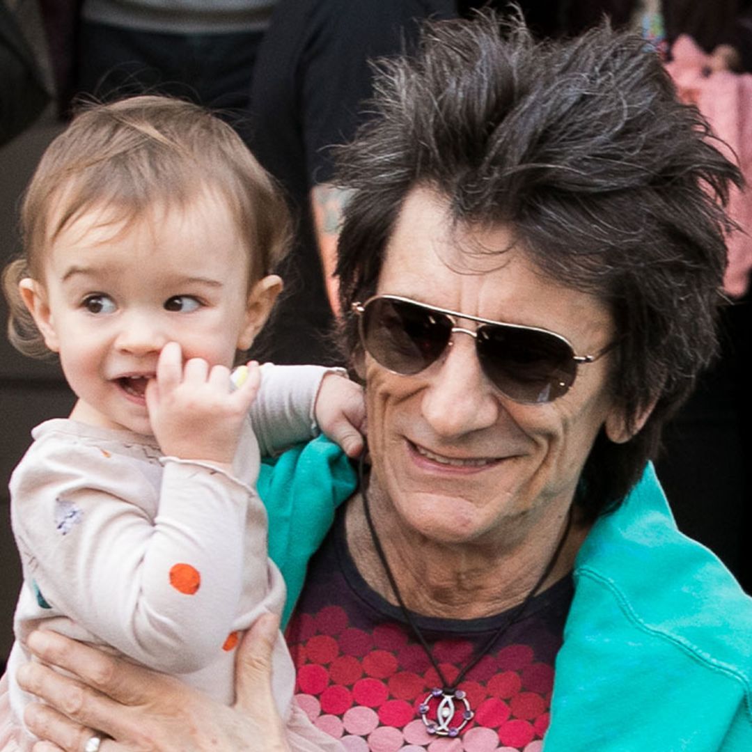 Ronnie Wood gushes over adorable twin daughters as he turns 75