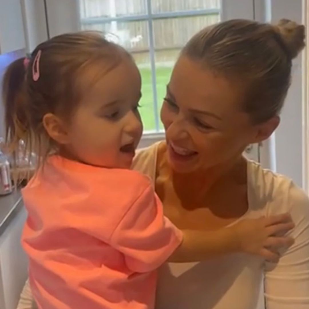 Exclusive video: Ella Jordan's reaction to baking with mum Ola for first time is priceless