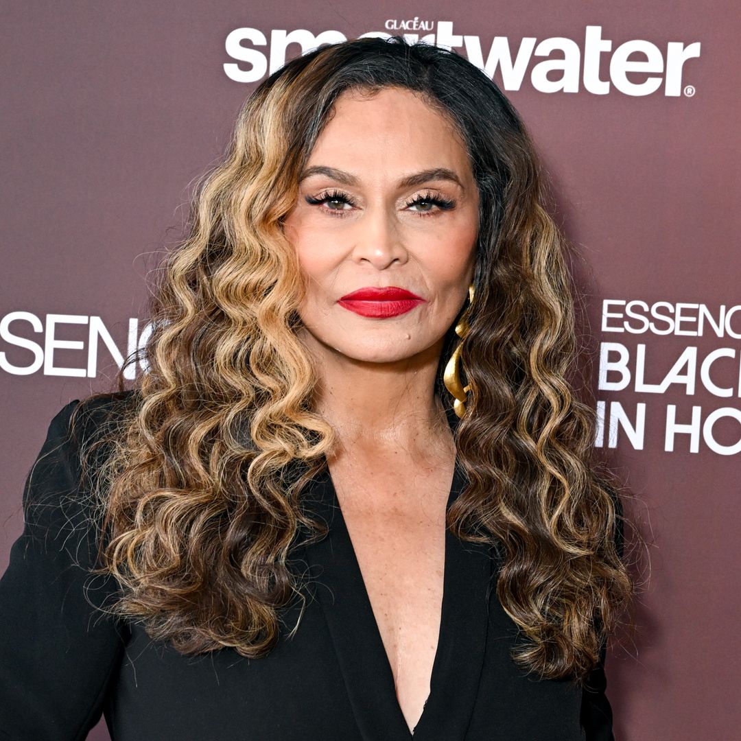 Beyoncé's mom Tina Knowles stuns in figure-hugging suit for night out with granddaughter Blue Ivy