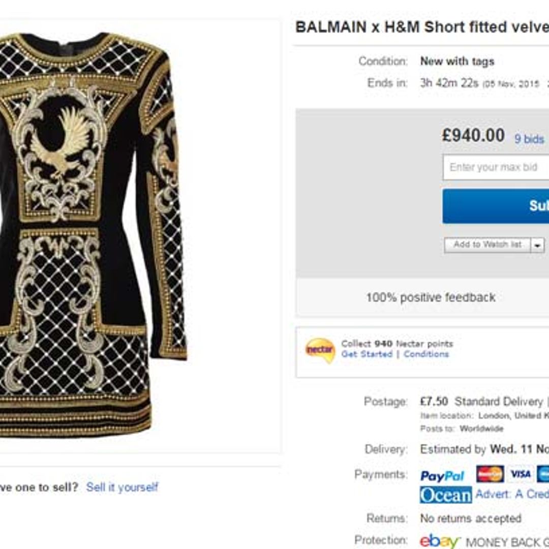 Chaos as shoppers scramble to buy Balmain x H&M collection