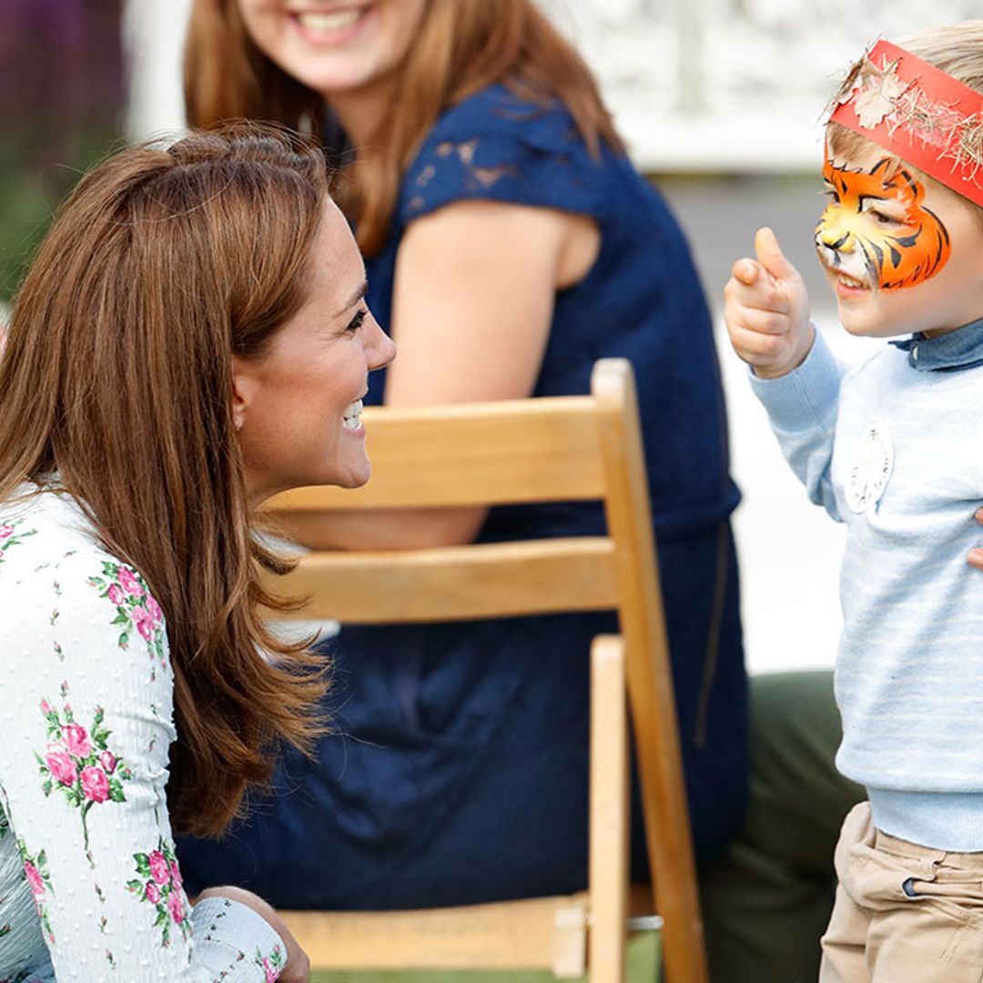 Kate Middleton has a hilarious exchange with a young child on garden visit