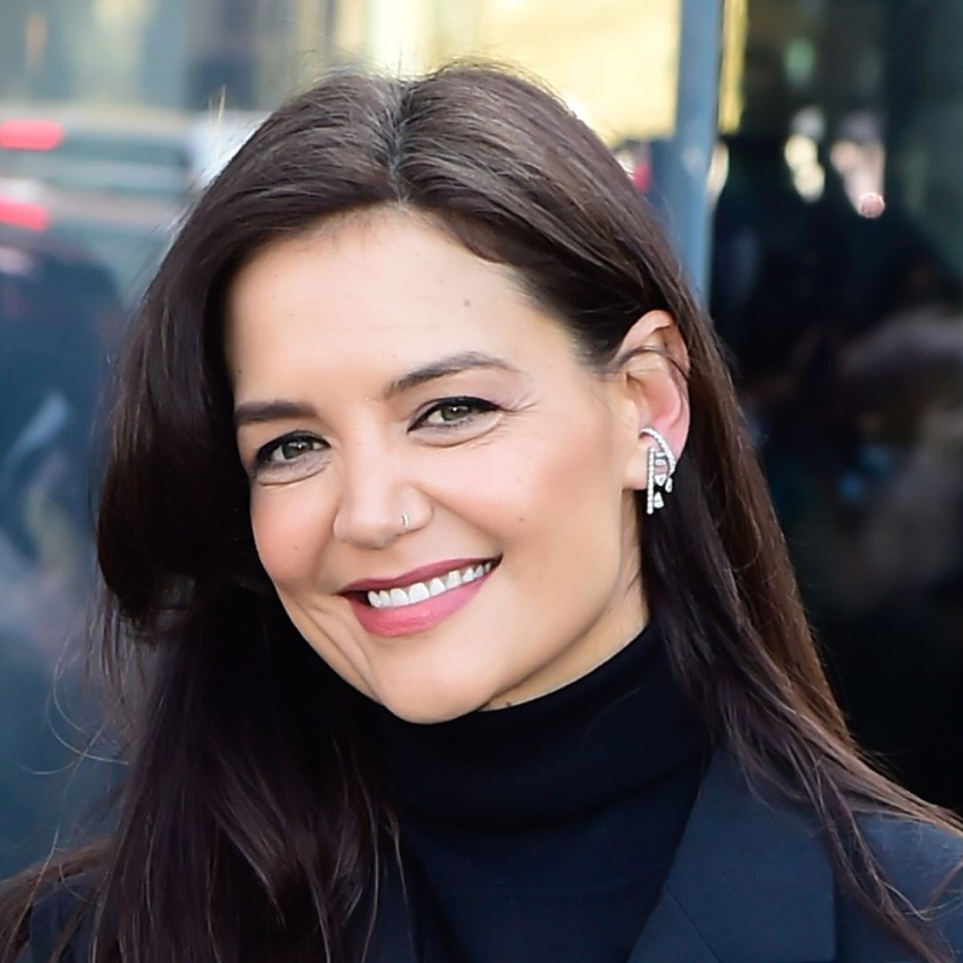 Katie Holmes shows off her long hair in new photos for Alterna