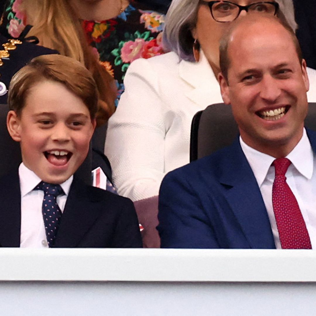Prince George has everyone saying the same thing after surprise football trip with dad Prince William