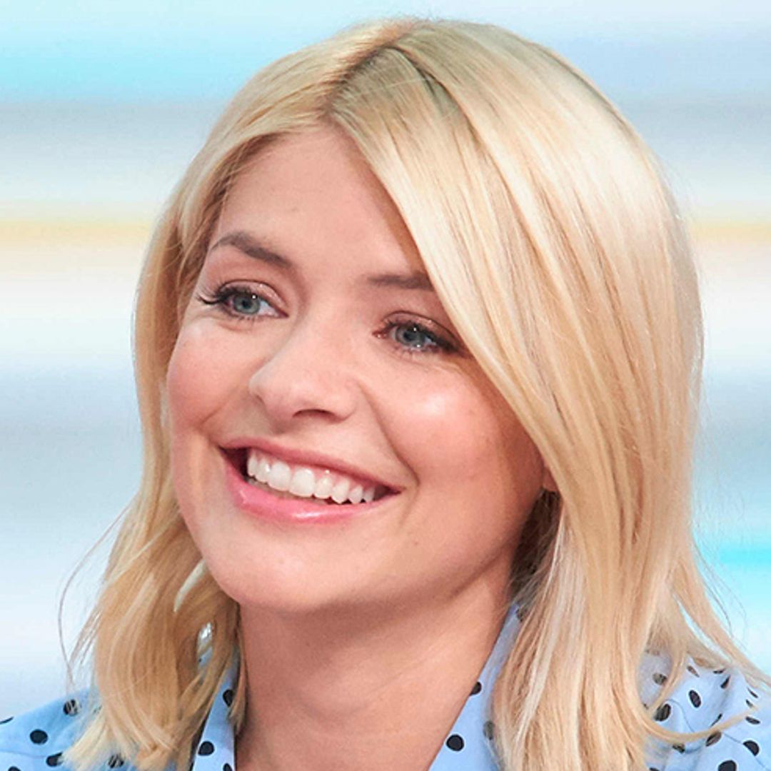 Holly Willoughby dresses like a princess days before the royal wedding!