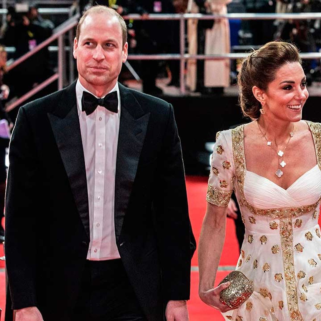 Prince William's hilarious reaction when Kate Middleton’s dress is praised at BAFTAs