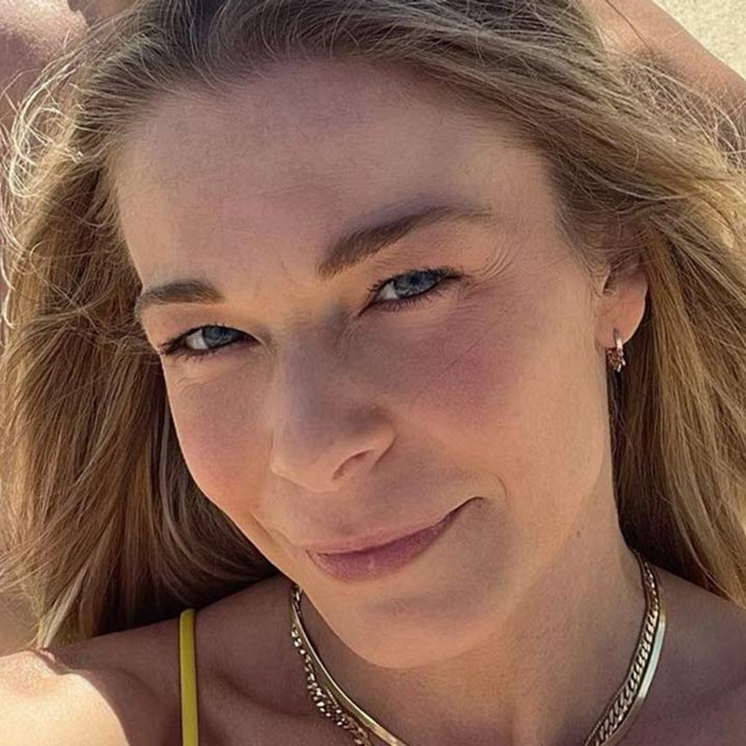 LeAnn Rimes displays sculpted abs inside impressive home gym