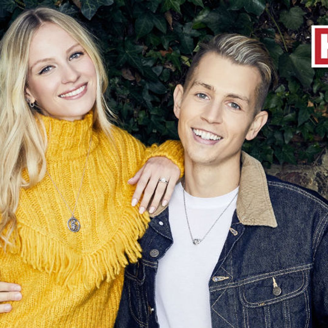 Exclusive: James McVey reveals he's engaged to Kirstie Brittain - and Harry Redknapp had a part to play