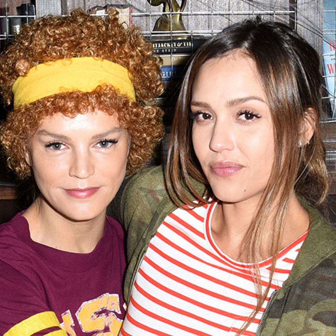 Jessica Alba transforms into Juno for star-studded Halloween party
