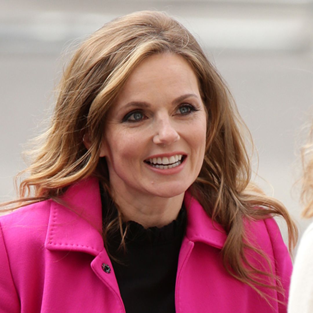 Geri Horner shares new family photo with baby Monty and daughter Bluebell