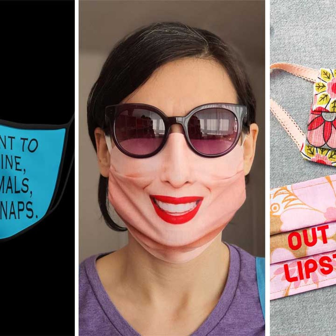 14 funny face masks to make people smile when you pass them in the supermarket