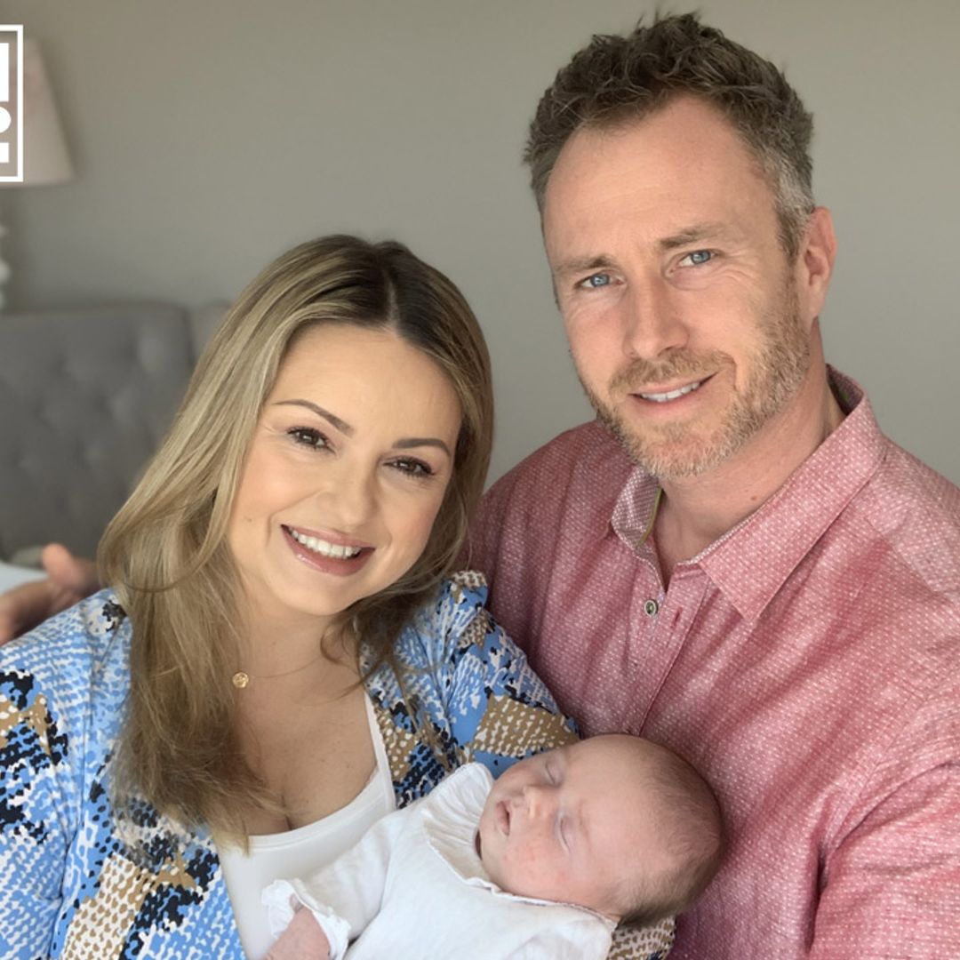 Exclusive: Ola and James Jordan introduce their beautiful daughter to the world and reveal her name