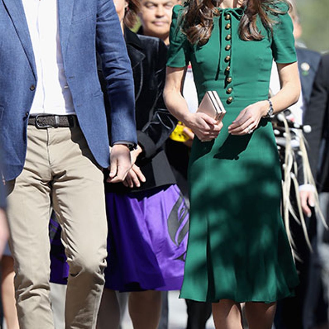 Kate continues her style streak in £2,150 Dolce & Gabbana dress