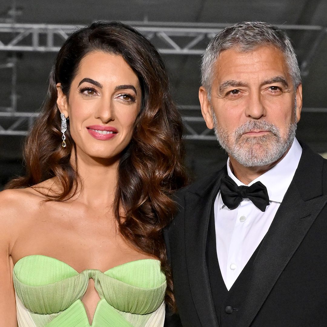 Amal Clooney is a bridal-like goddess on date night with George in Lake Como