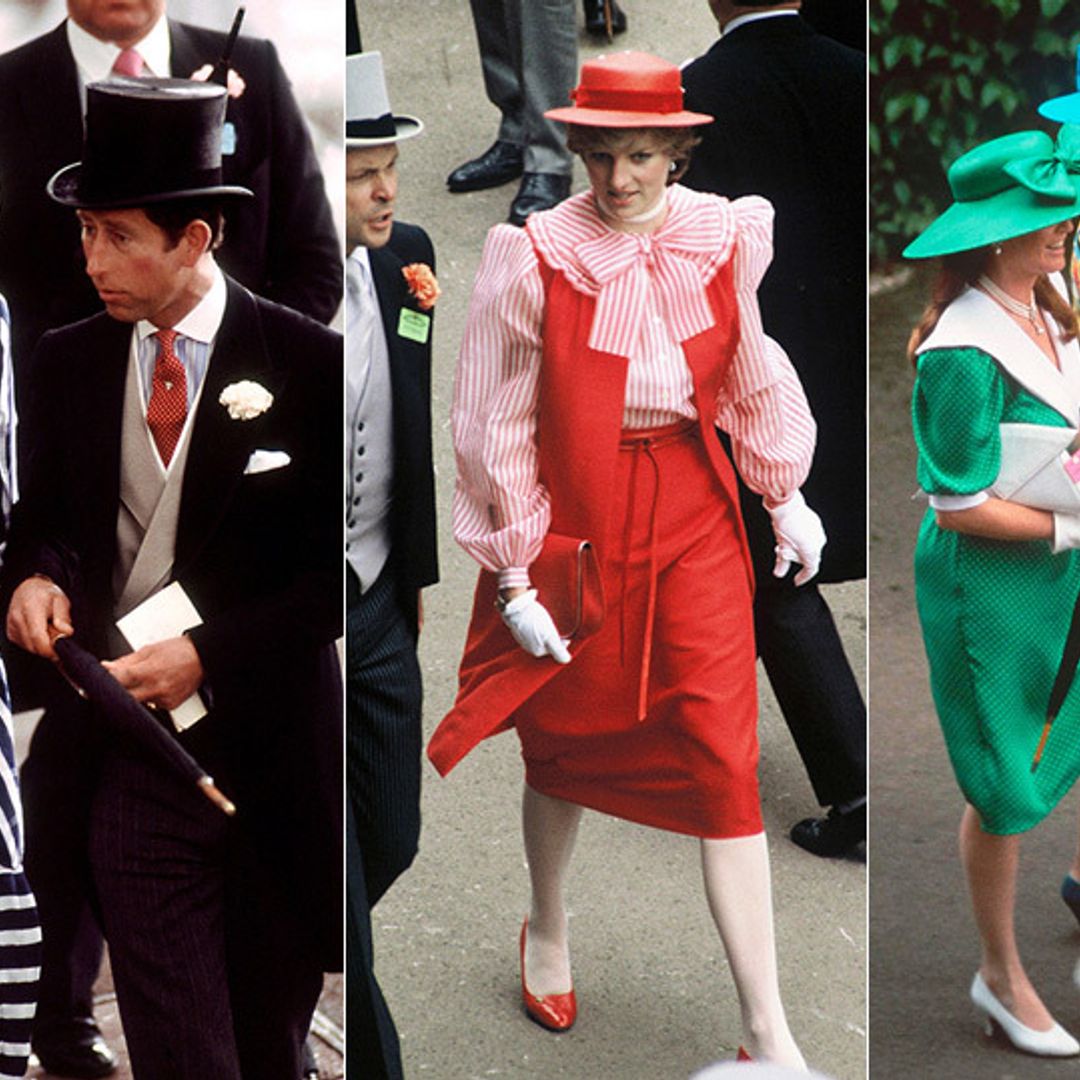 All of Princess Diana's best Royal Ascot looks over the years