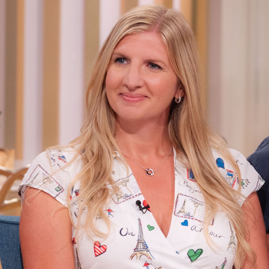 J'Adore! Rebecca Adlington is c'est chic on This Morning wearing a 'Postcard from Paris' dress