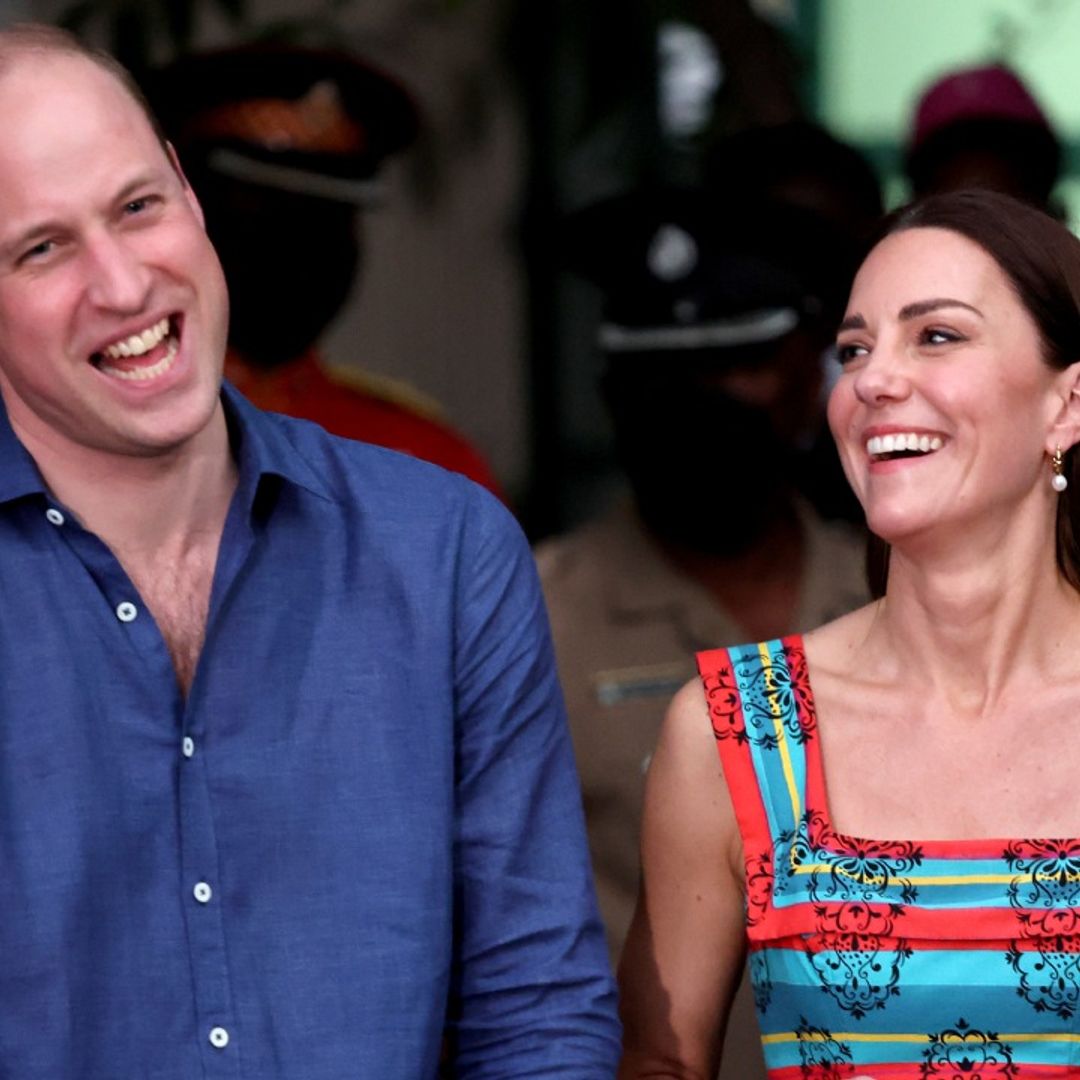 Kate Middleton in 'fits of laughter' as Prince William tests his driving skills during royal tour