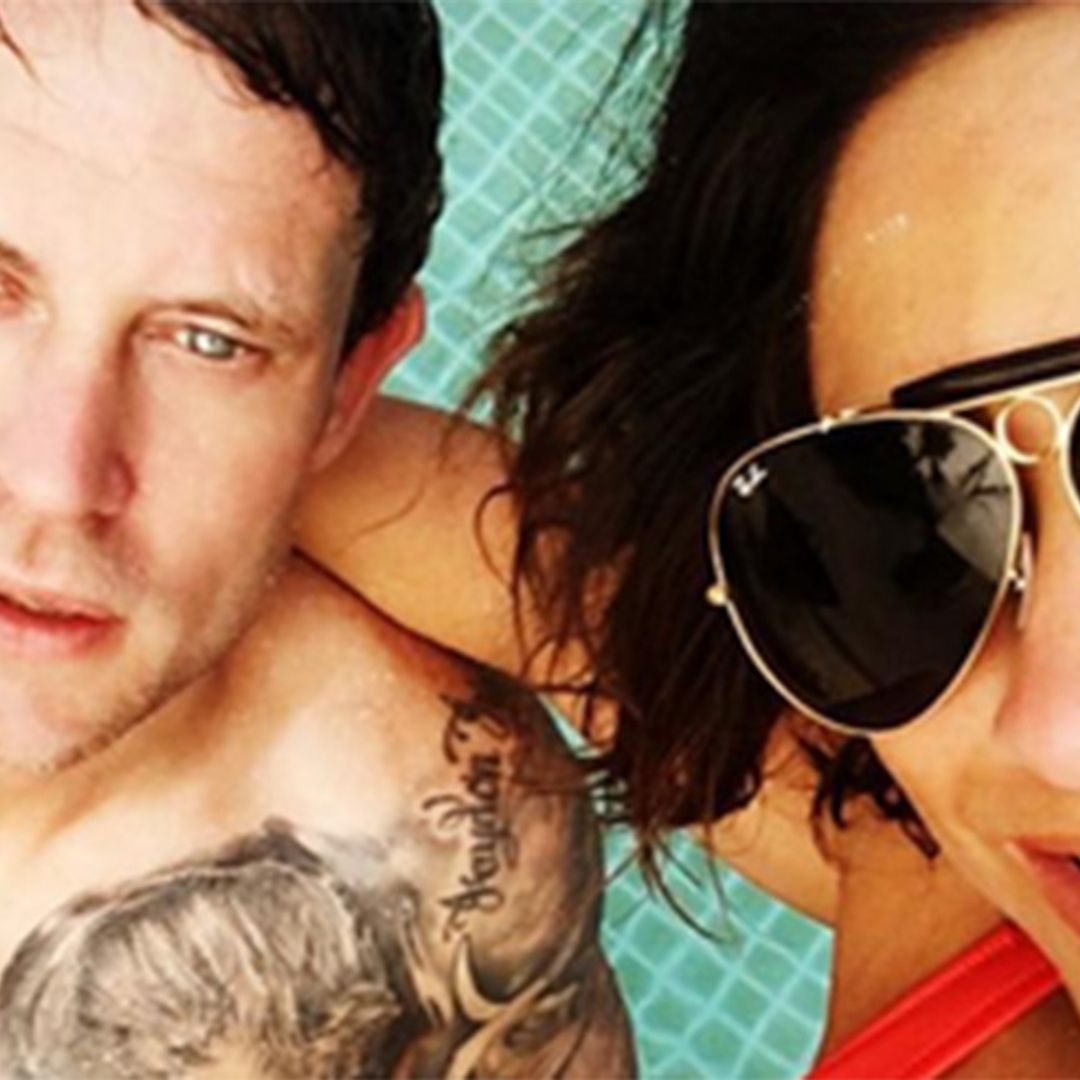 Wayne Bridge has 'near death' experience with a fish during romantic break with Frankie