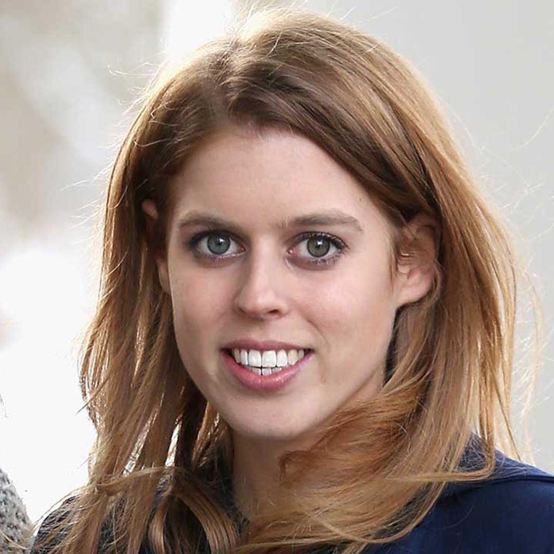 Princess Beatrice rocks biker boots and leather - and must-have coat