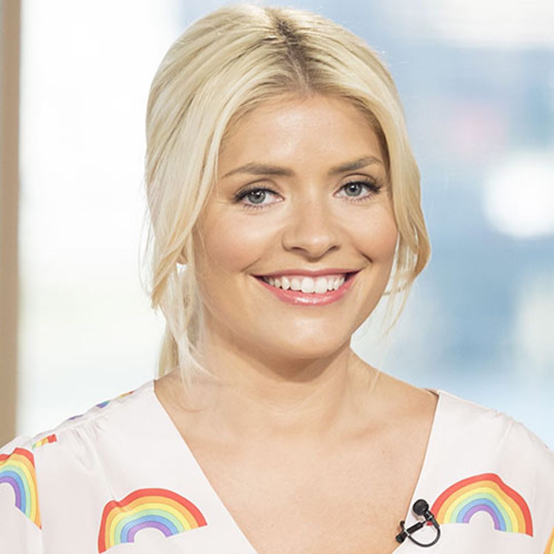 Holly Willoughby looks sophisticated in a £79 Hobbs shirt