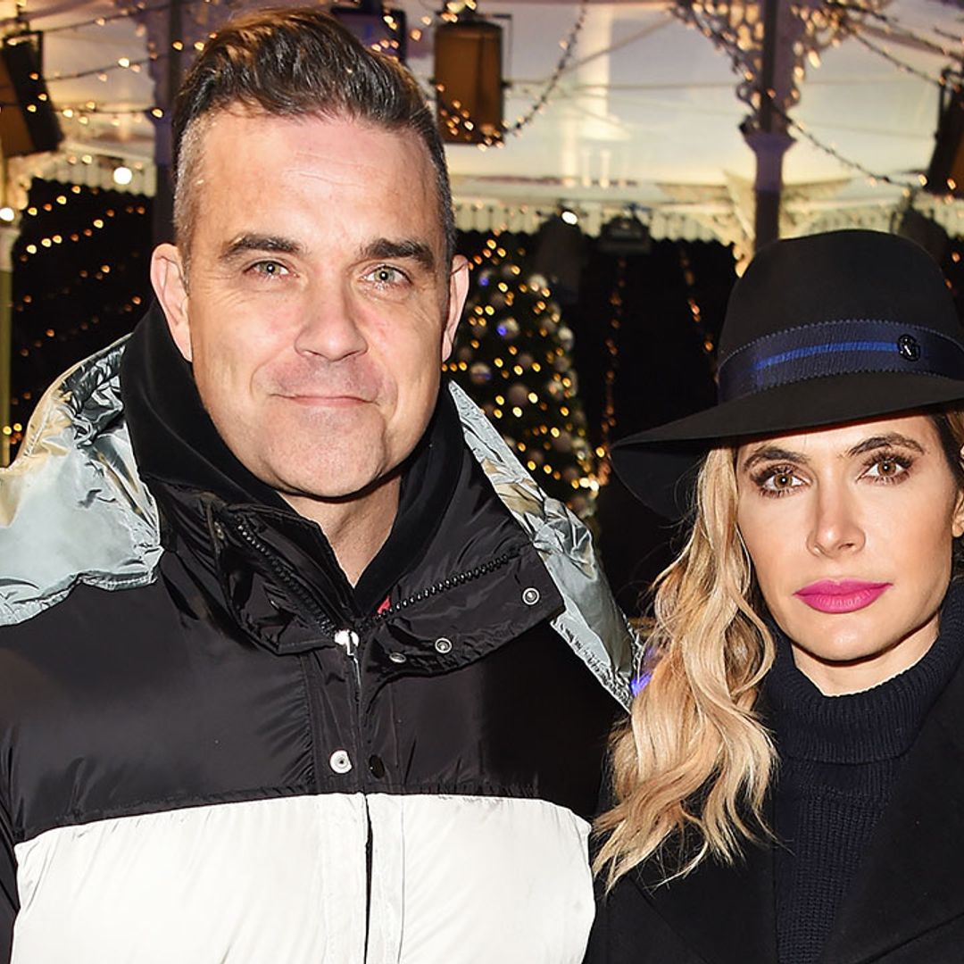 Robbie Williams' children look so grown up during family outing