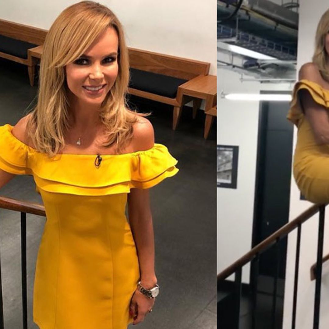 Amanda Holden wore a Topshop dress on This Morning and now we’re on the hunt