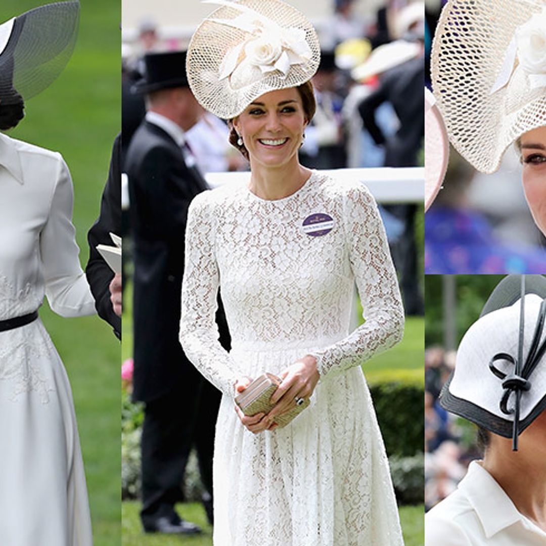 The real reason why Duchess Meghan and Duchess Kate both chose white for their Ascot debut