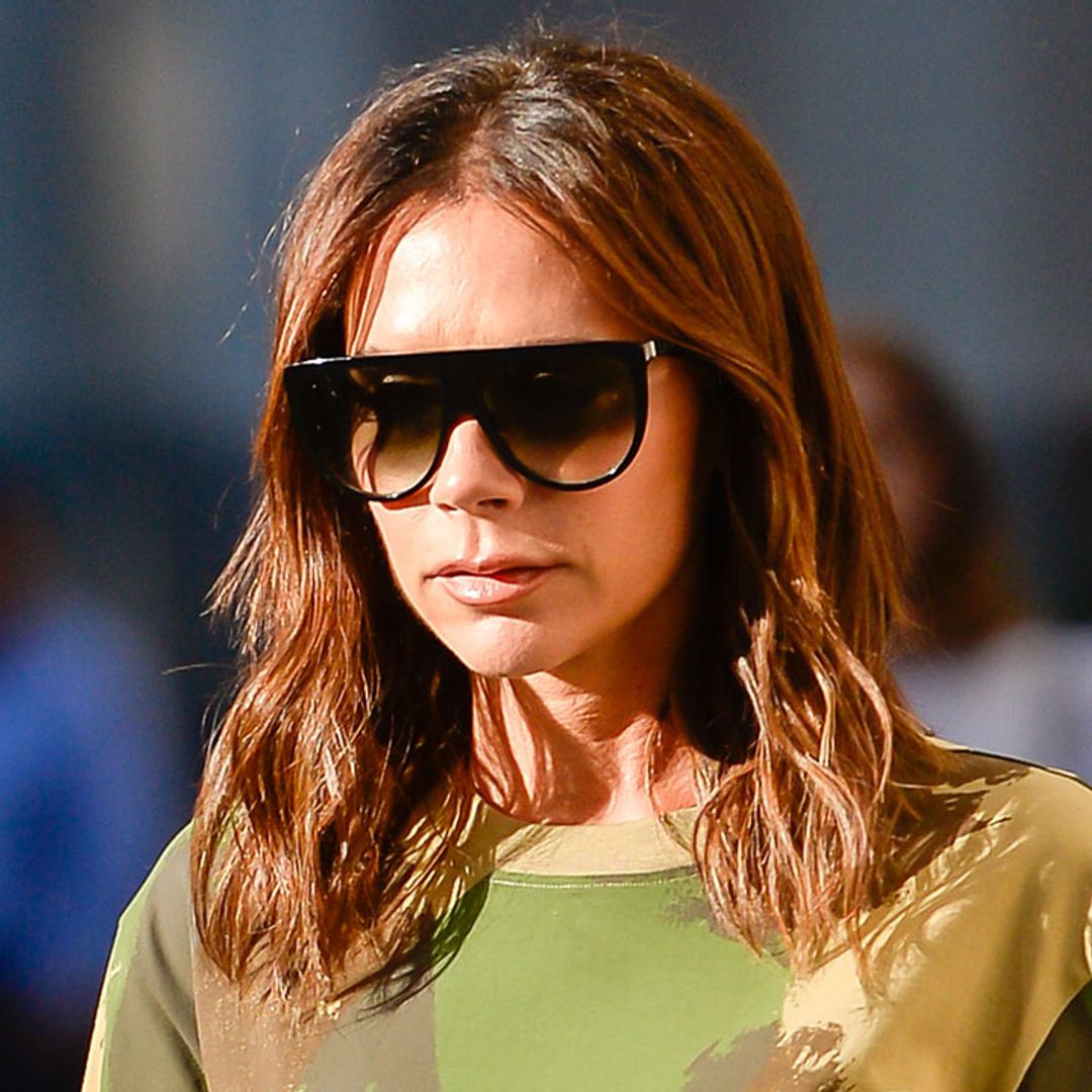Victoria Beckham goes makeup-free in sporty leggings