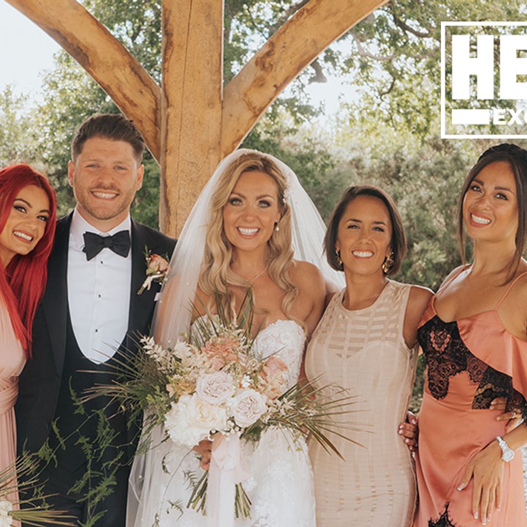 Strictly star Amy Dowden's wedding to Ben Jones looks so magical - exclusive pictures