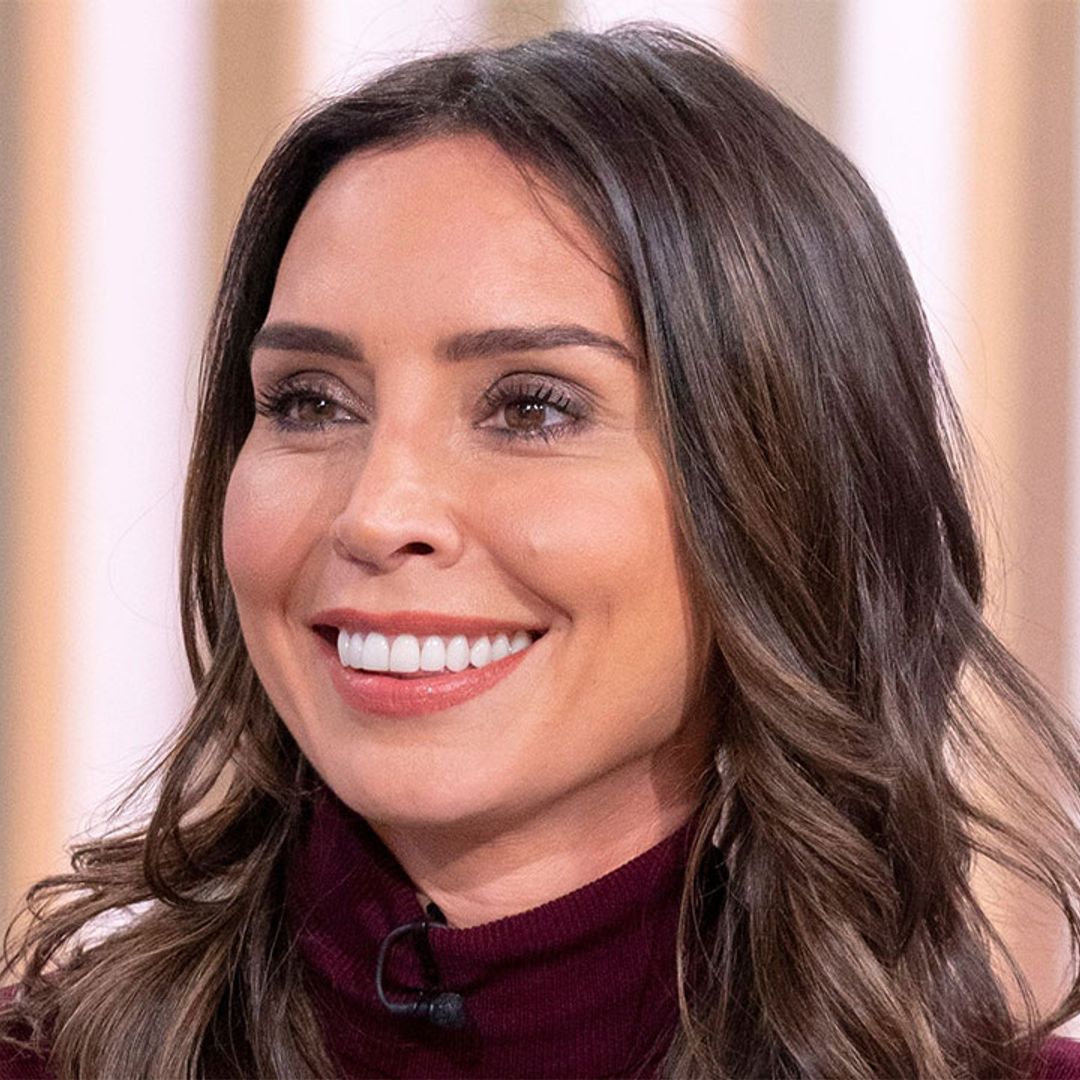 Christine Lampard's pleated Topshop skirt sends Loose Women fans into overdrive