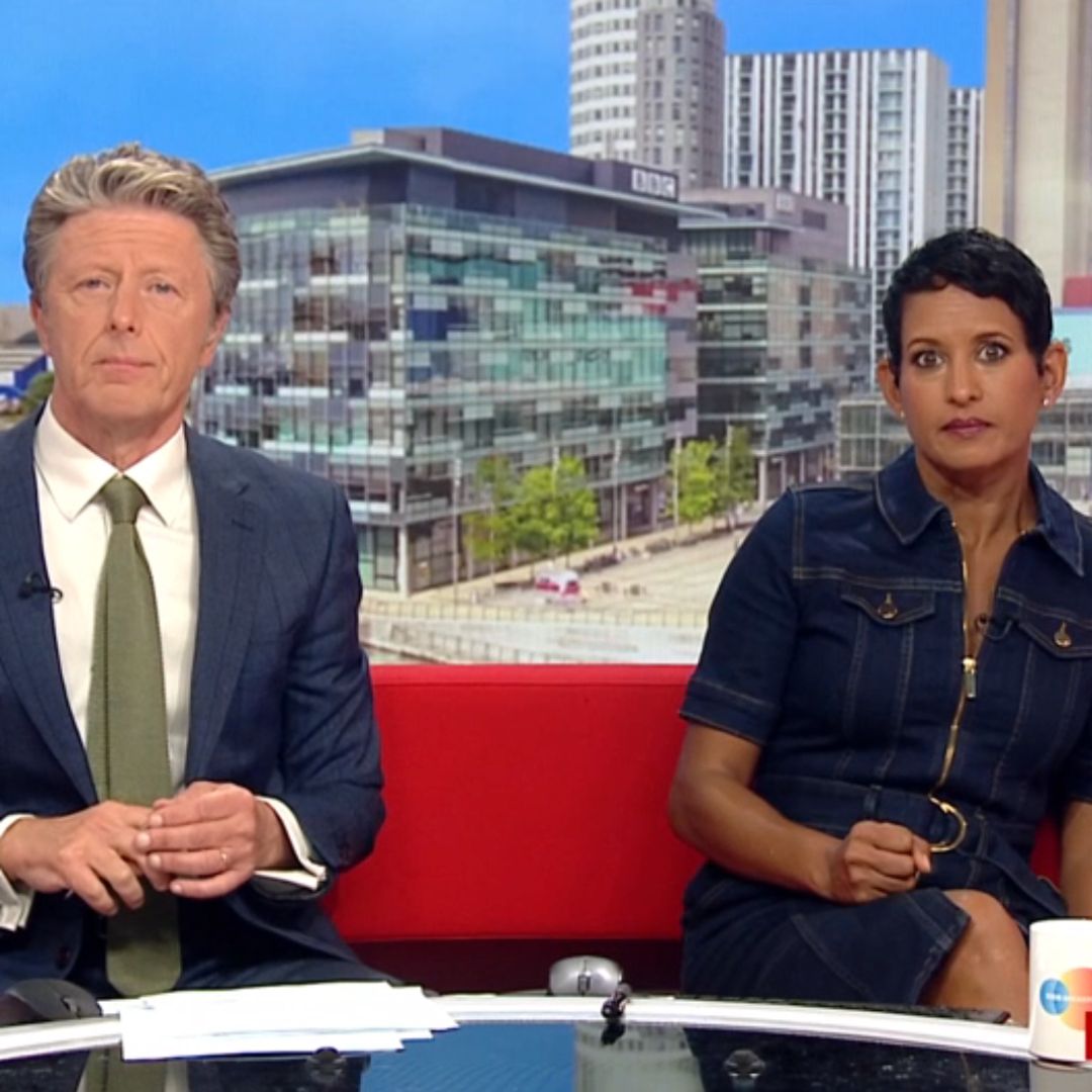 BBC Breakfast's Naga Munchetty 'lost for words' as co-star goes topless