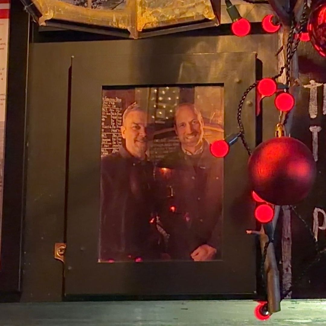 Prince William at The Two Brewers