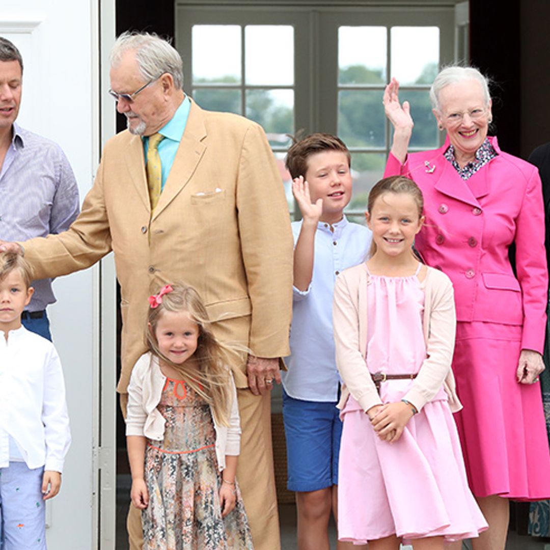 Danish royals celebrate the start of their summer holidays