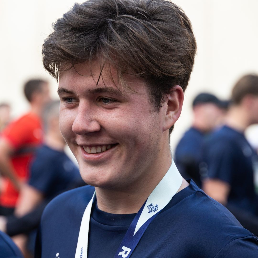 Crown Prince Christian's cheeky comment about dad King Frederik