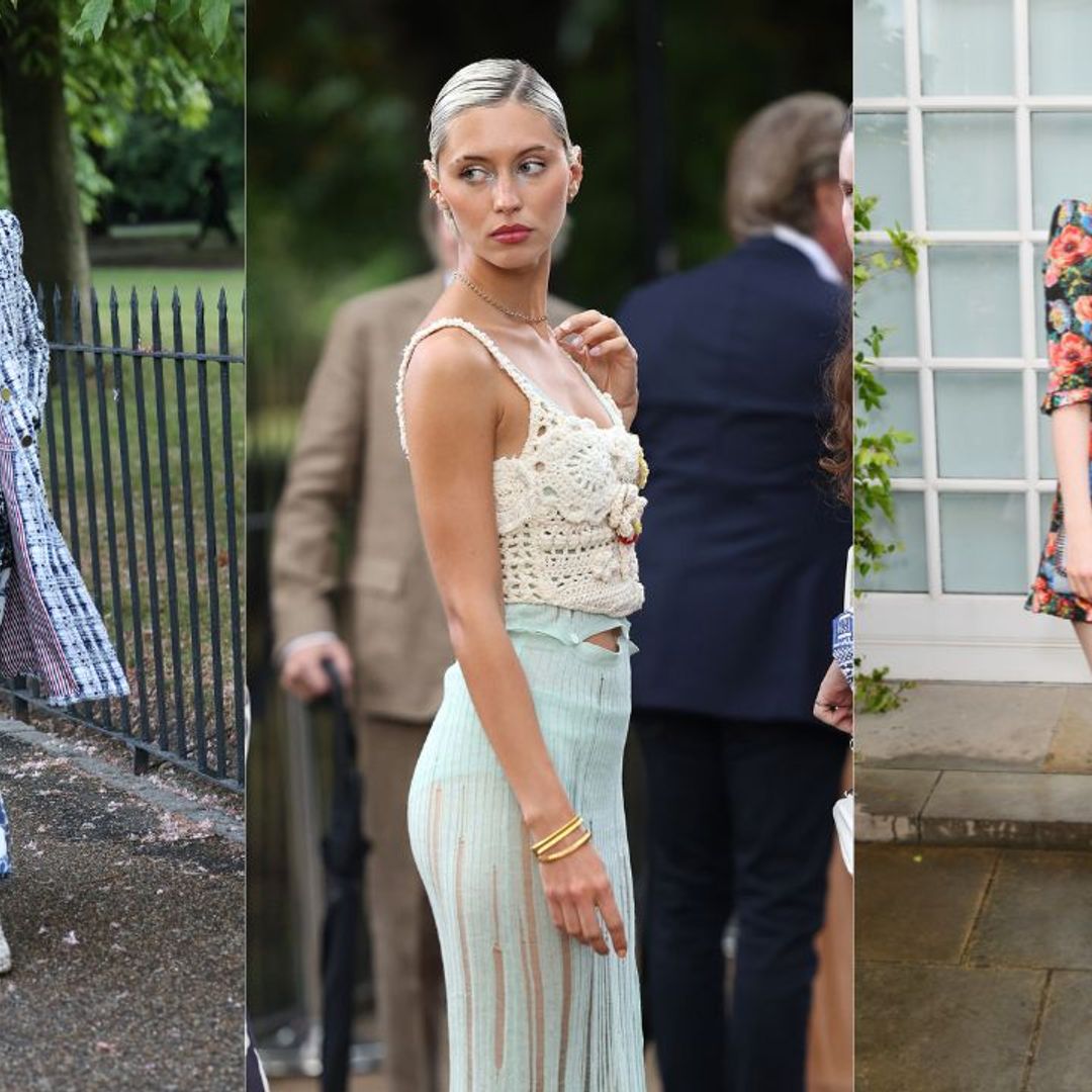 Iris Law makes a case for crochet at the Serpentine Summer Party