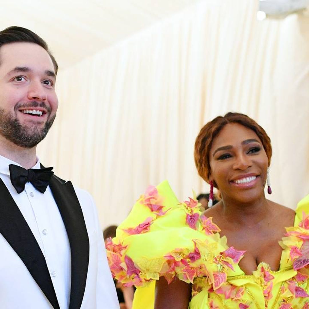 Serena Williams showered with flowers from husband Alexis Ohanian as they celebrate incredible milestone