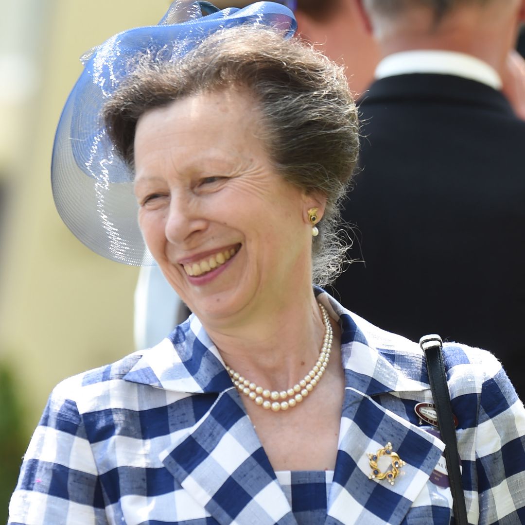 Princess Anne is a diamond in Dubai wearing 46-year-old dress she first wore in her twenties