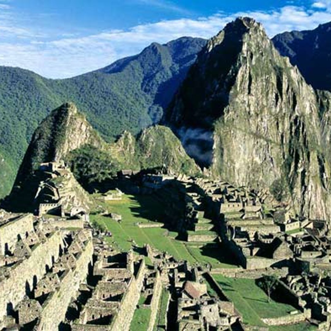 One Direction stars Harry Styles and Liam Payne visit Machu Picchu