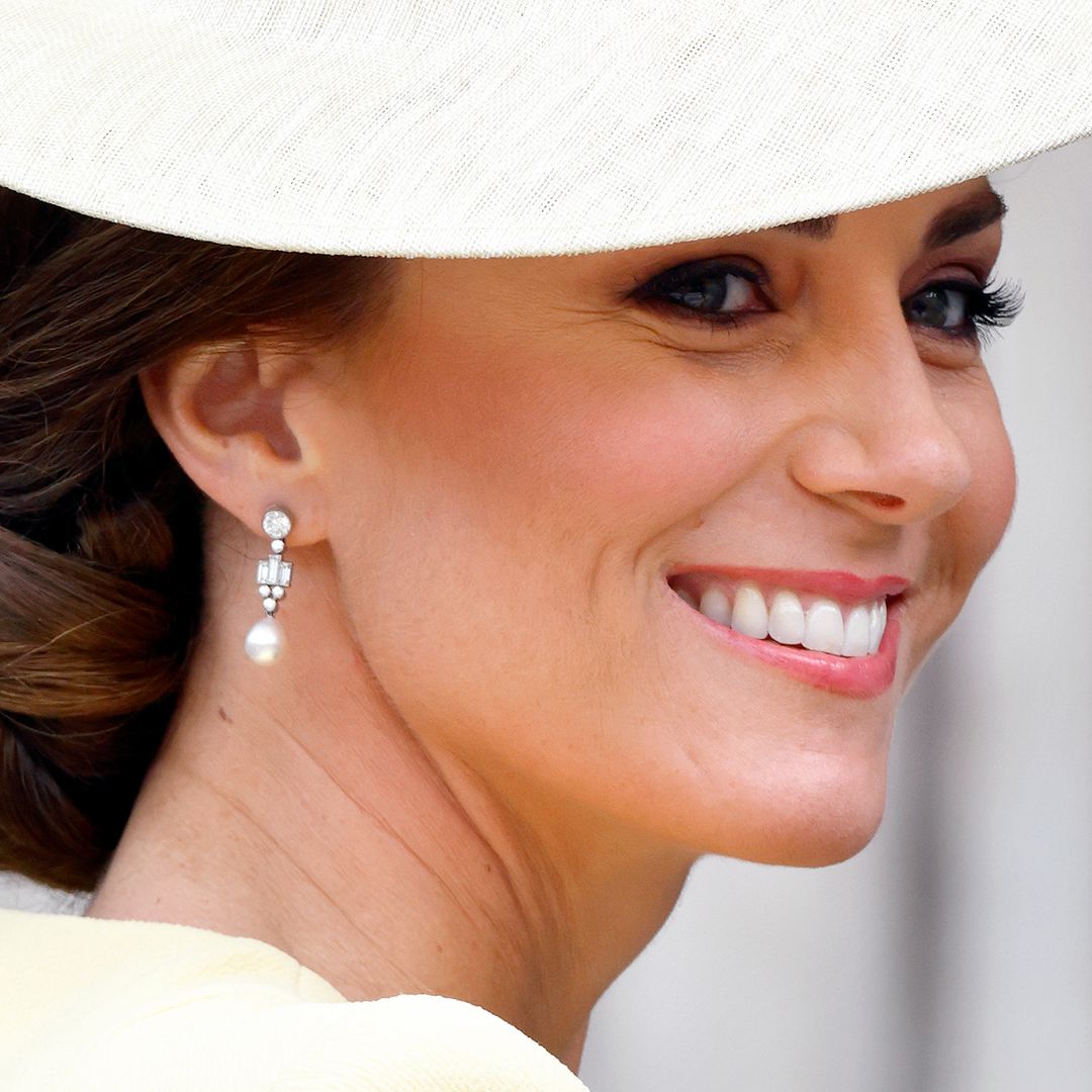 Princess Kate's temporary 70s fringe may just be her best thickening hair hack