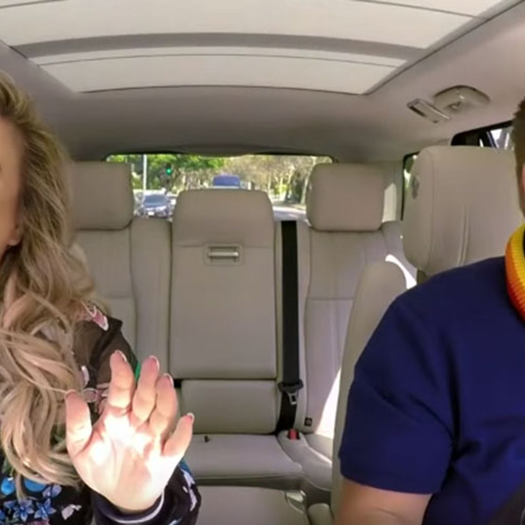 Kelly Clarkson enjoys dinner date with husband on Carpool Karaoke