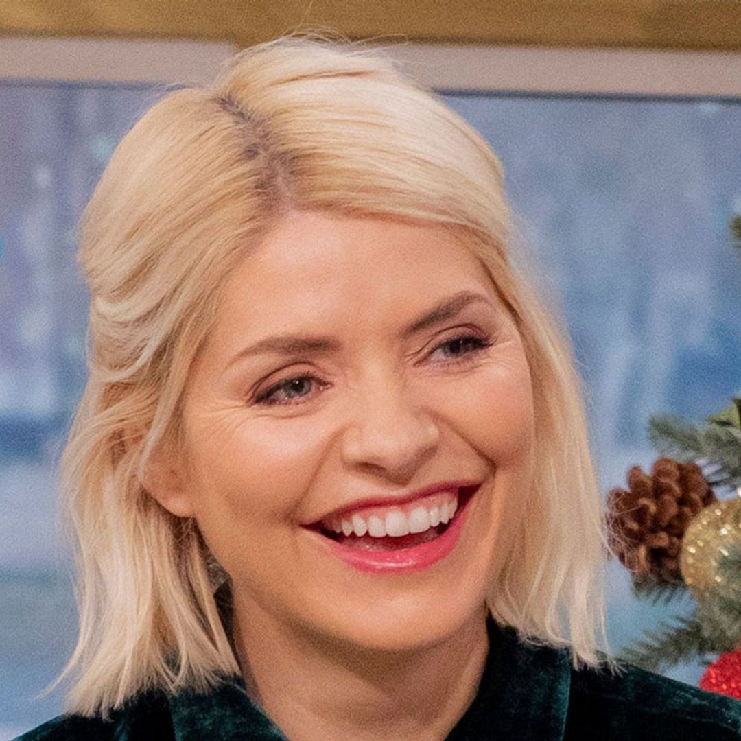 Holly Willoughby looks so glam in figure-hugging dress – and check out her accessory!