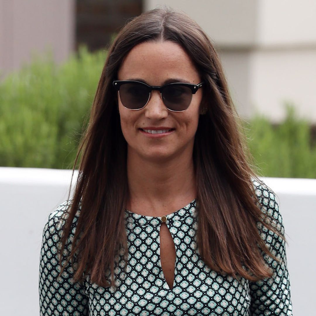 Pippa Middleton just wore a stunning geometric dress – and it's on sale