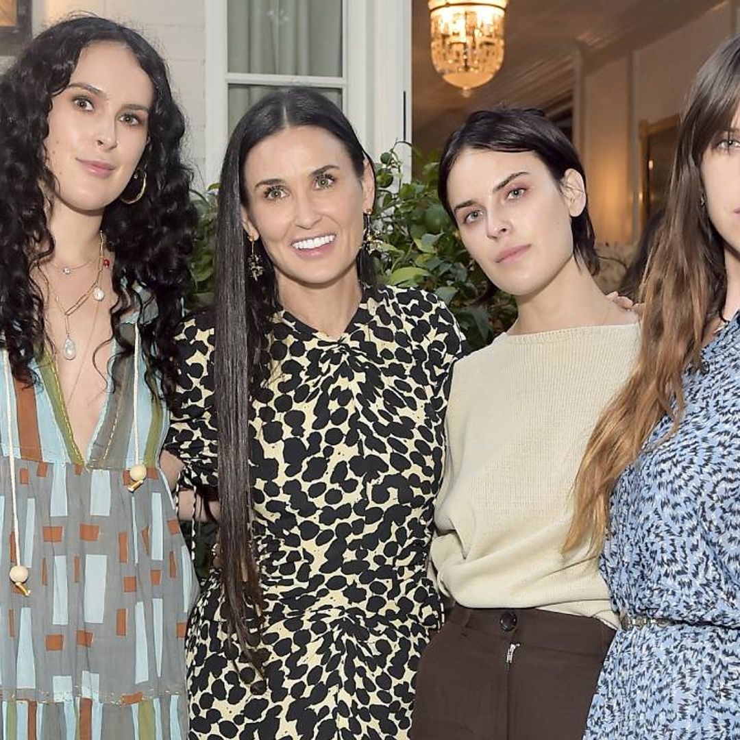 Demi Moore and daughters surprise fans with baby photo