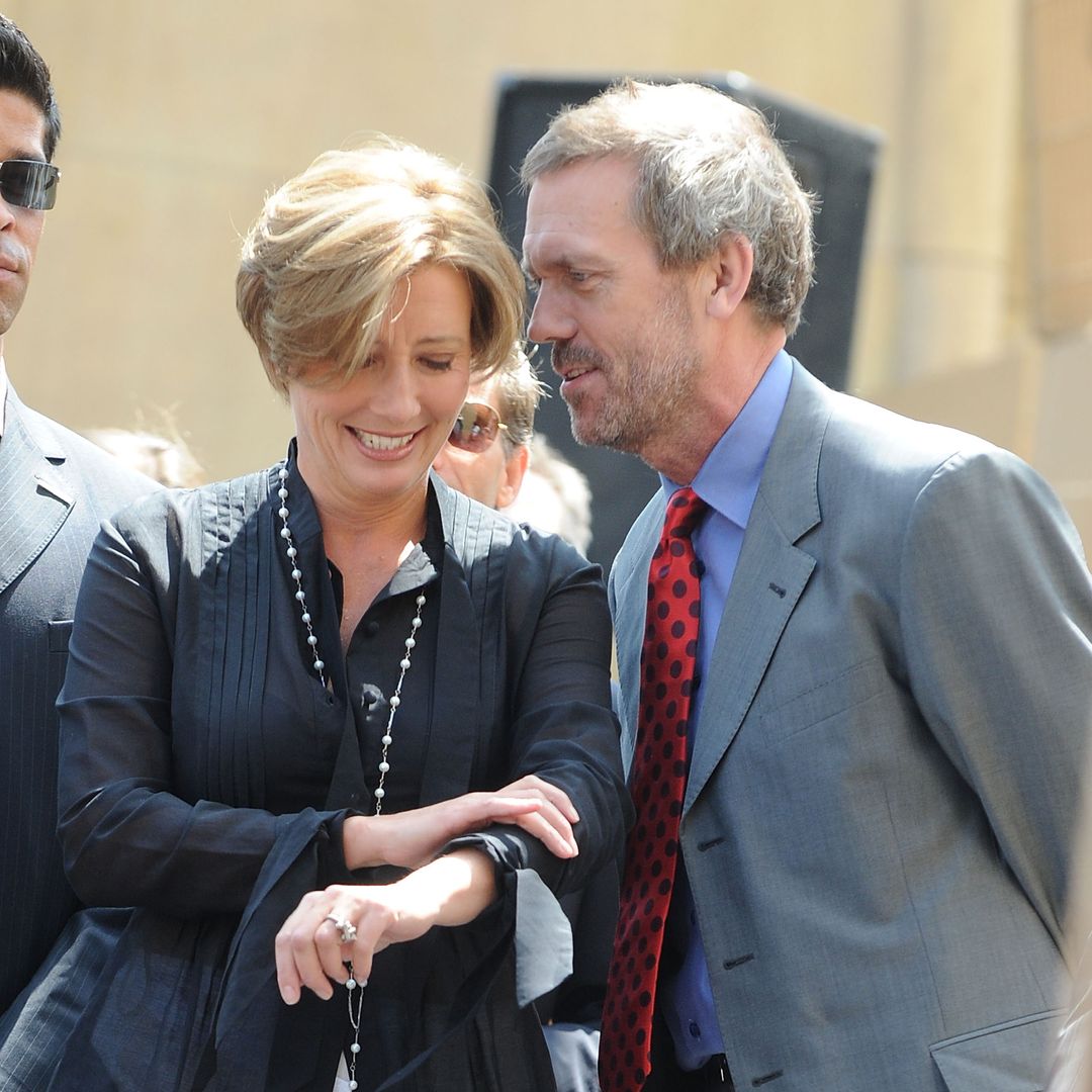 Why did Hugh Laurie and Emma Thompson split up?