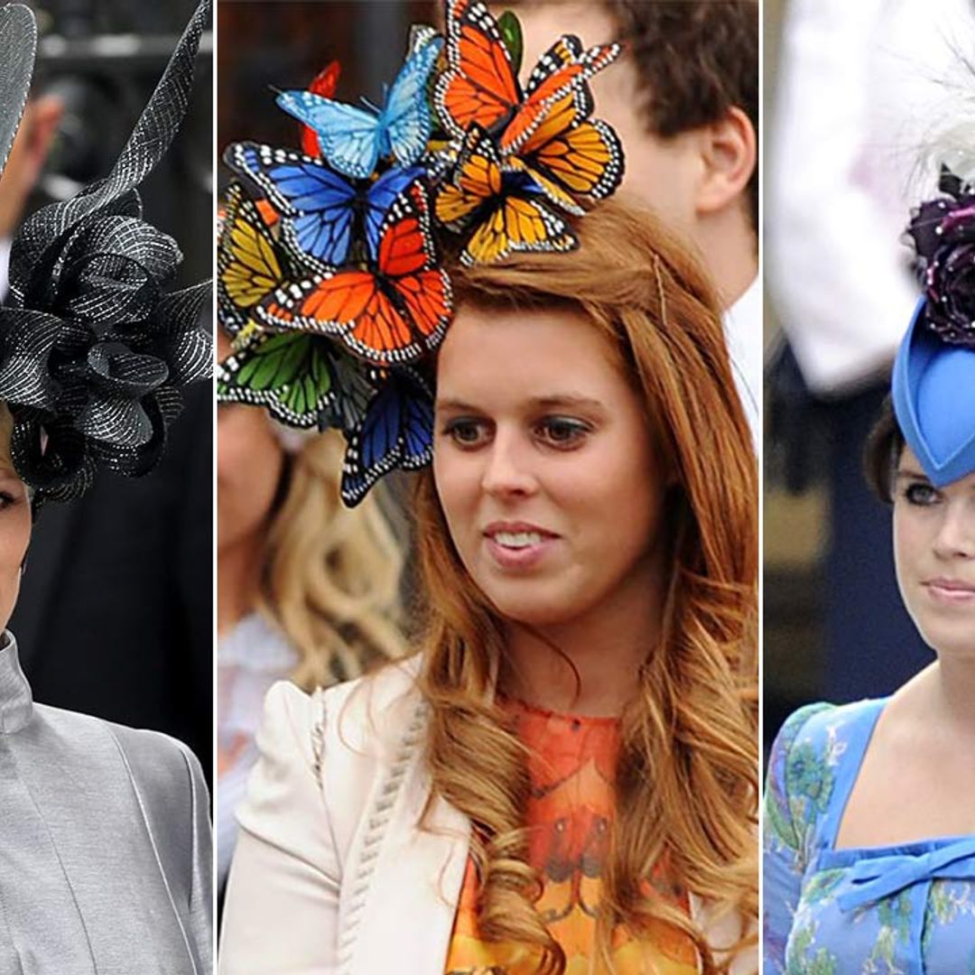 18 wild royal wedding hats: Zara Tindall, Princess Eugenie and more