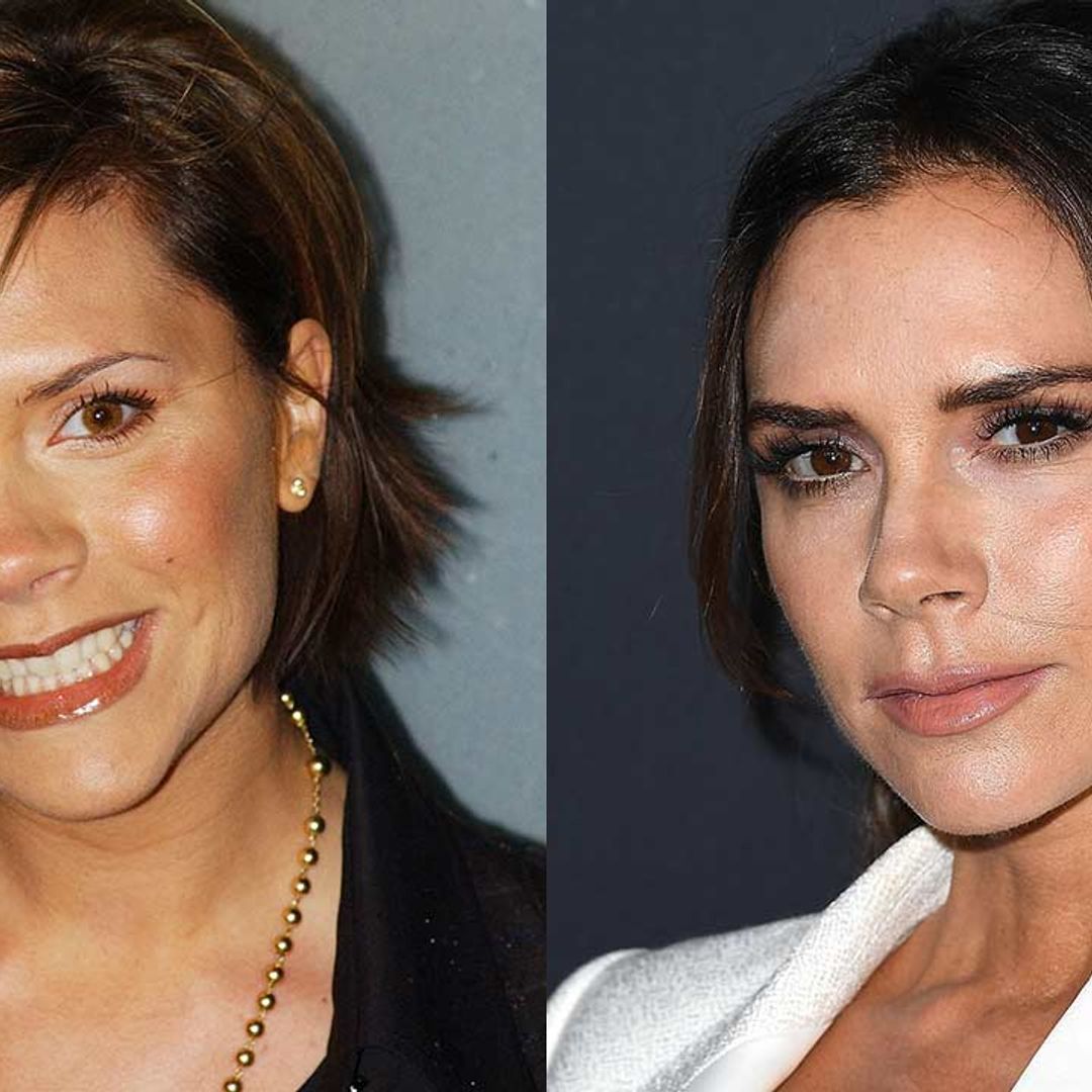 Victoria Beckham reveals the secret to drastically improving her eyebrows after overplucking in the 90s
